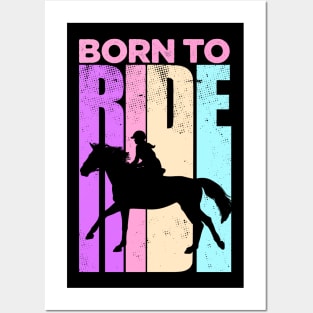 Vintage Horse Riding Posters and Art